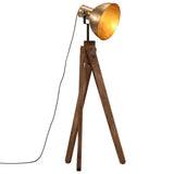 Vidaxl Floor Lamp 25 W E27 45x45x120 cm Antik messing Farvet