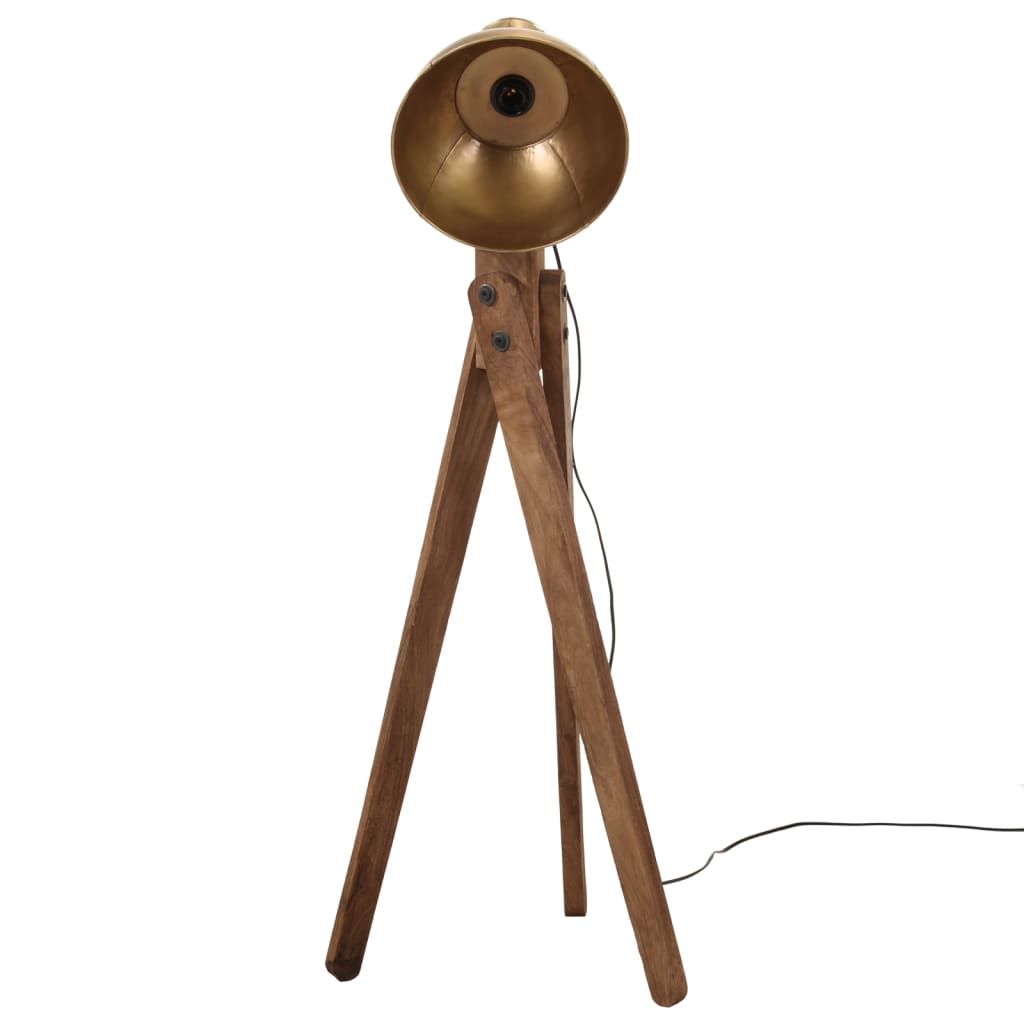 Vidaxl floor lamp 25 W E27 45x45x120 cm antique brass colored