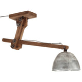 Vidaxx Deckenleuchte 25 W E27 105x30x65-108 cm Vintage Silber