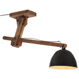 Lampa sufitowa vidaxl 25 W e27 105x30x65-108 cm czarny