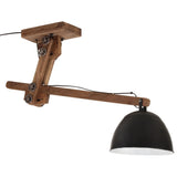 Vidaxl stropní lampa 25 W E27 105X30X65-108 cm černá