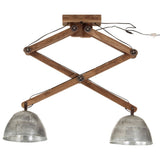 Vidaxx Deckenleuchte 25 W E27 29x18x85 cm Vintage Silber