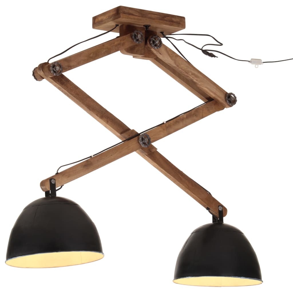 Vidaxl Ceiling lamp 25 W E27 29x18x85 cm Black