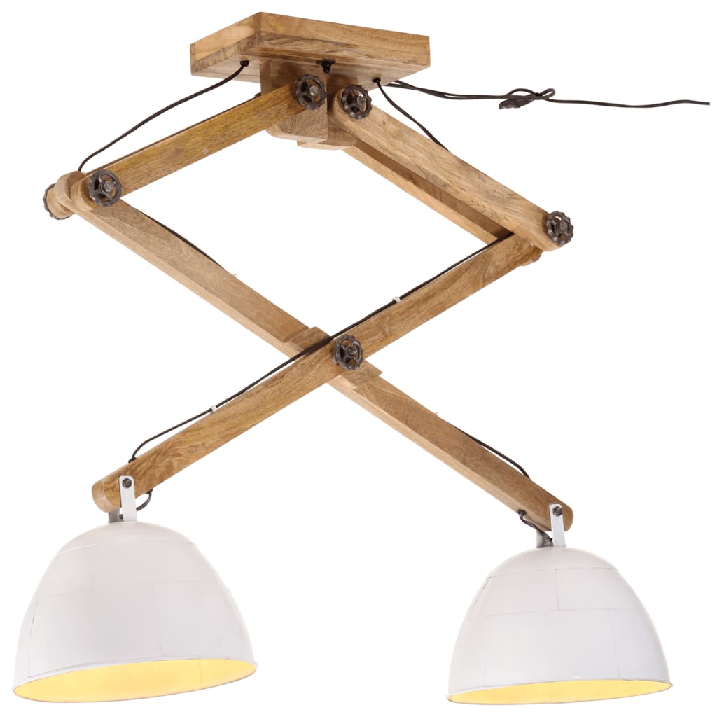 Vidaxl Plafiling Lamp 25 W E27 29x18x85 cm wäiss