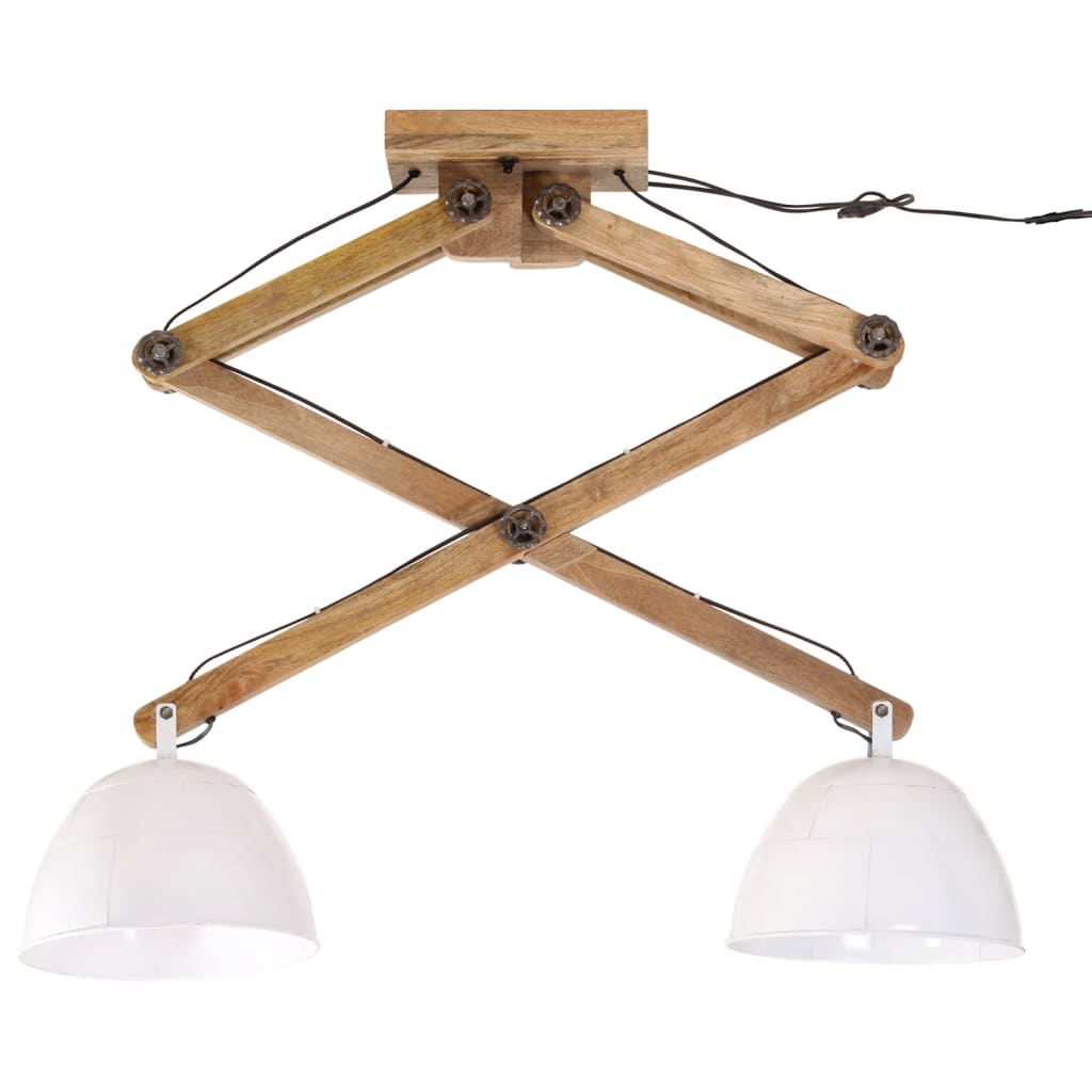 Vidaxl Plafiling Lamp 25 W E27 29x18x85 cm wäiss