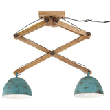 VidaXL Ceiling lamp 25 W E27 29x18x85 cm weathered blue