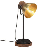 Vidaxl desk lamp 25 W E27 17x17x50 cm Antique brass colored