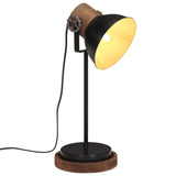 Vidaxl Desk Lamp 25 W e27 17x17x50 cm svart