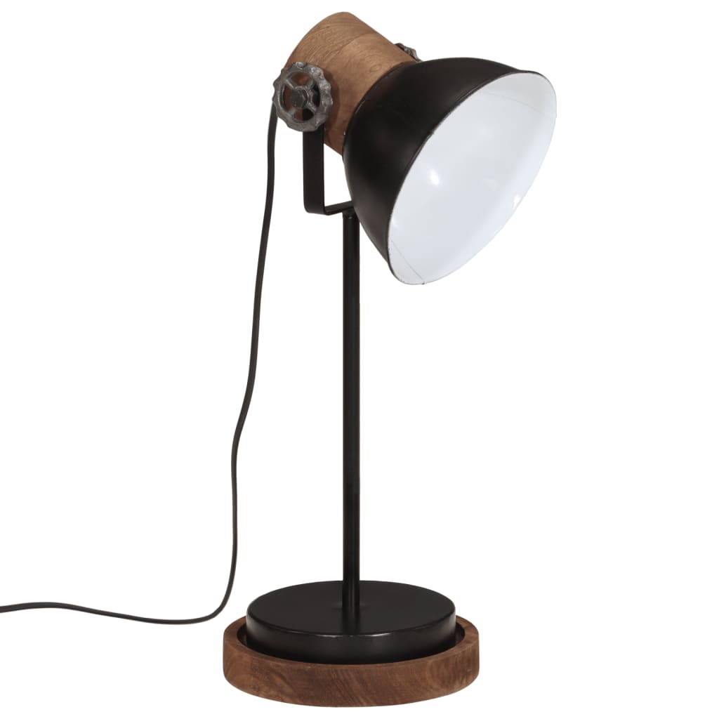 Vidaxl Desk Lamp 25 W e27 17x17x50 cm svart