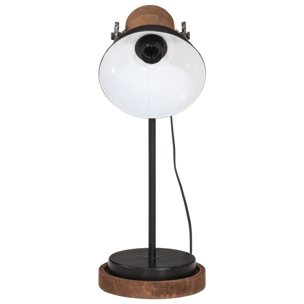 Lampe de bureau Vidaxl 25 W e27 17x17x50 cm noir