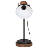 Vidaxl Desk Lamp 25 W E27 17x17x50 cm svart