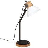 Vidaxl Desk Lamp 25 W E27 18x18x60 cm vit