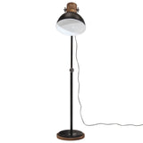 Vidaxl Floor Lamp 25 W E27 30x30x100-150 cm svart