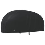 Coperchio del motore Vidaxl 220x95x110 cm 210d Oxford nero