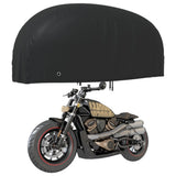 VidaXL Motorradabdeckung 220x95x110 cm 210d Oxford schwarz