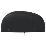 Coperchio del motore Vidaxl 220x95x110 cm 210d Oxford nero