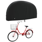Vidaxl Fahrradabdeckung 200x70x110 cm 190t Oxford Schwarz