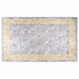 Vidaxx Teppich waschbar, rutschfest, 150 x 230 cm, Grau und Gold