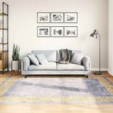 Vidaxx Teppich waschbar, rutschfest, 150 x 230 cm, Grau und Gold