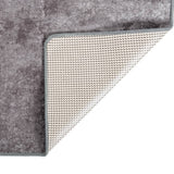 RUG VIDAXL Lavable Anti-Slip 120x170 cm de gris