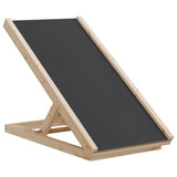 VidaXL dog run board 70x35 cm Solid pine Gray