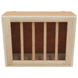 Vidaxl Hooiruif für Kaninchen 25x18.5x20,5 cm Festkieferholz