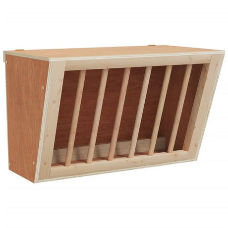 Vidaxl Hooiruif für Kaninchen 37x18.5x23 cm Festkieferholz