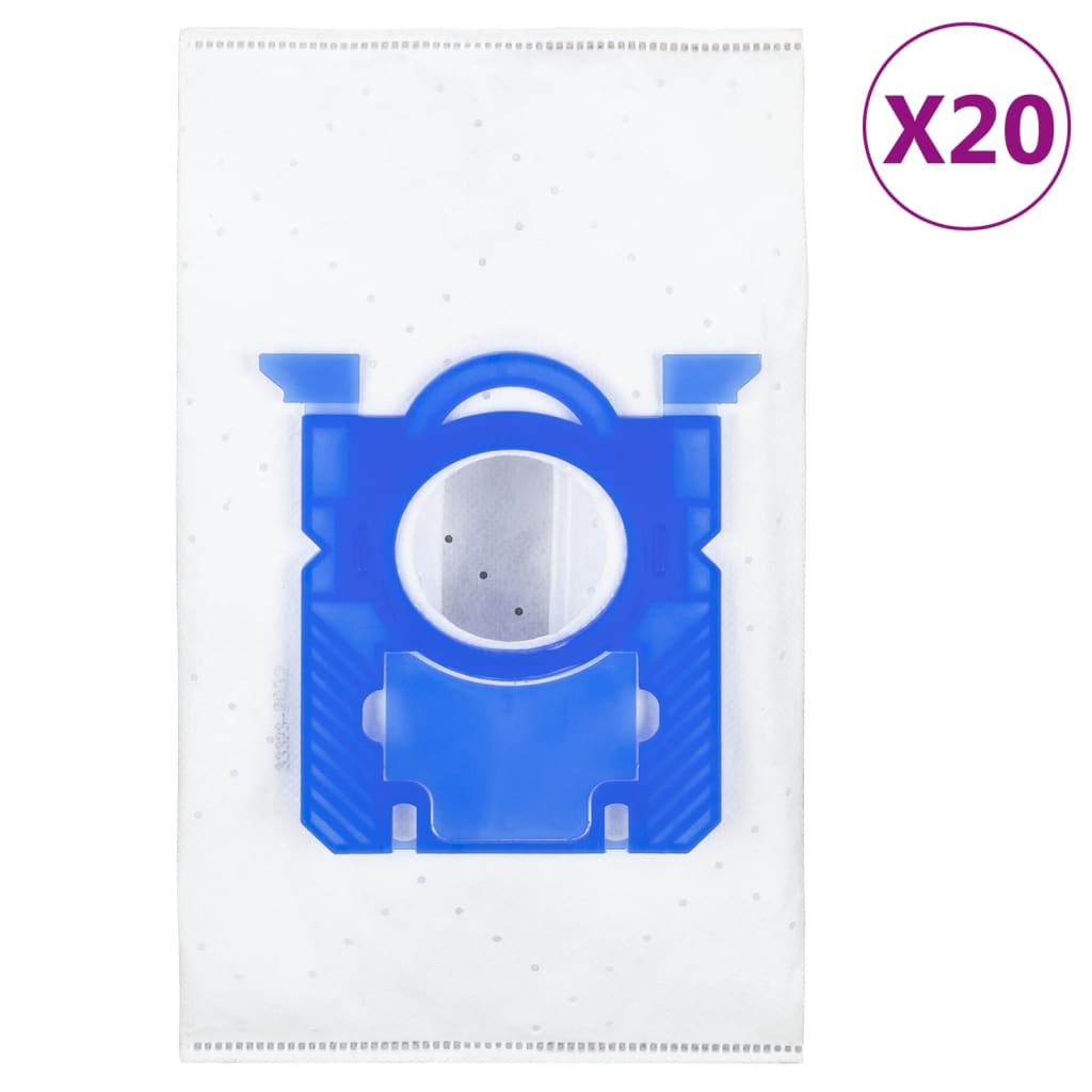 VidaXL Staubsaugerbeutel für Philips S-Bag 20 Stk