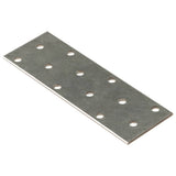 Vidaxl -plader perforerede 60 stk 2 mm 120x40 mm galvaniseret stål