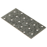 VidaXL-Platten perforiert 40 Stück 2 mm 120x60 mm verzinkter Stahl