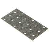 Vidaxl -plader perforerede 40 stk 2 mm 120x60 mm galvaniseret stål