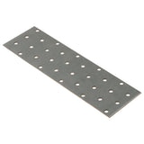 Vidaxl -plader perforerede 40 stk 2 mm 200x60 mm galvaniseret stål