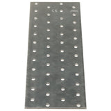 Vidaxl plates perforated 20 pcs 2 mm 240x80 mm galvanized steel