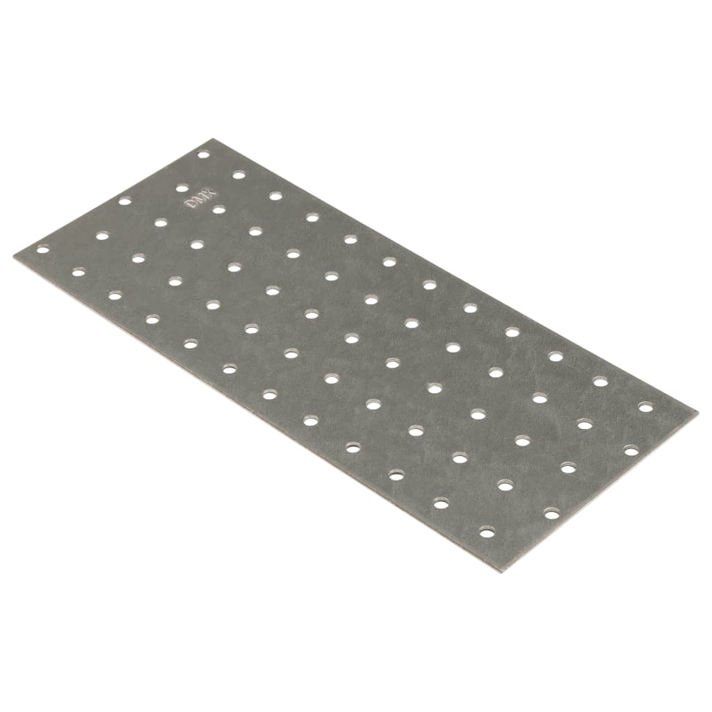 Płytki vidaxl perforowane 20 szt. 2 mm 240x100 mm stal ocynkowana