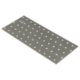 Vidaxl -plader perforeret 20 stk 2 mm 240x100 mm galvaniseret stål