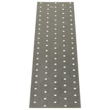 VidaXL-Platten perforiert, 20 Stück, 2 mm, 400 x 100 mm, verzinkter Stahl