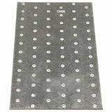 Vidaxl plates perforated 20 pcs 2 mm 240x120 mm galvanized steel