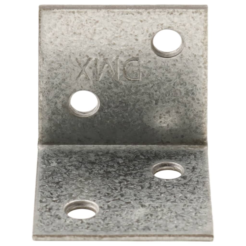Vidaxx Eckwinkel 150 Stück 30x25x30 mm verzinkter Stahl 2 mm stark
