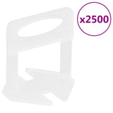 VidaXL Nivellierklemmen für Fliesen 2500 Stück 3 mm