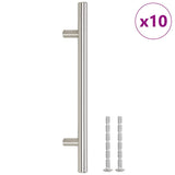 Vidaxx Griffe 10 Stück 160 mm Edelstahl silberfarben