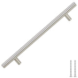 Vidaxx Griffe 5 Stück 192 mm Edelstahl silberfarben