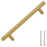 VidaXL Griffe 10 Stk. 128 mm Edelstahl goldfarben