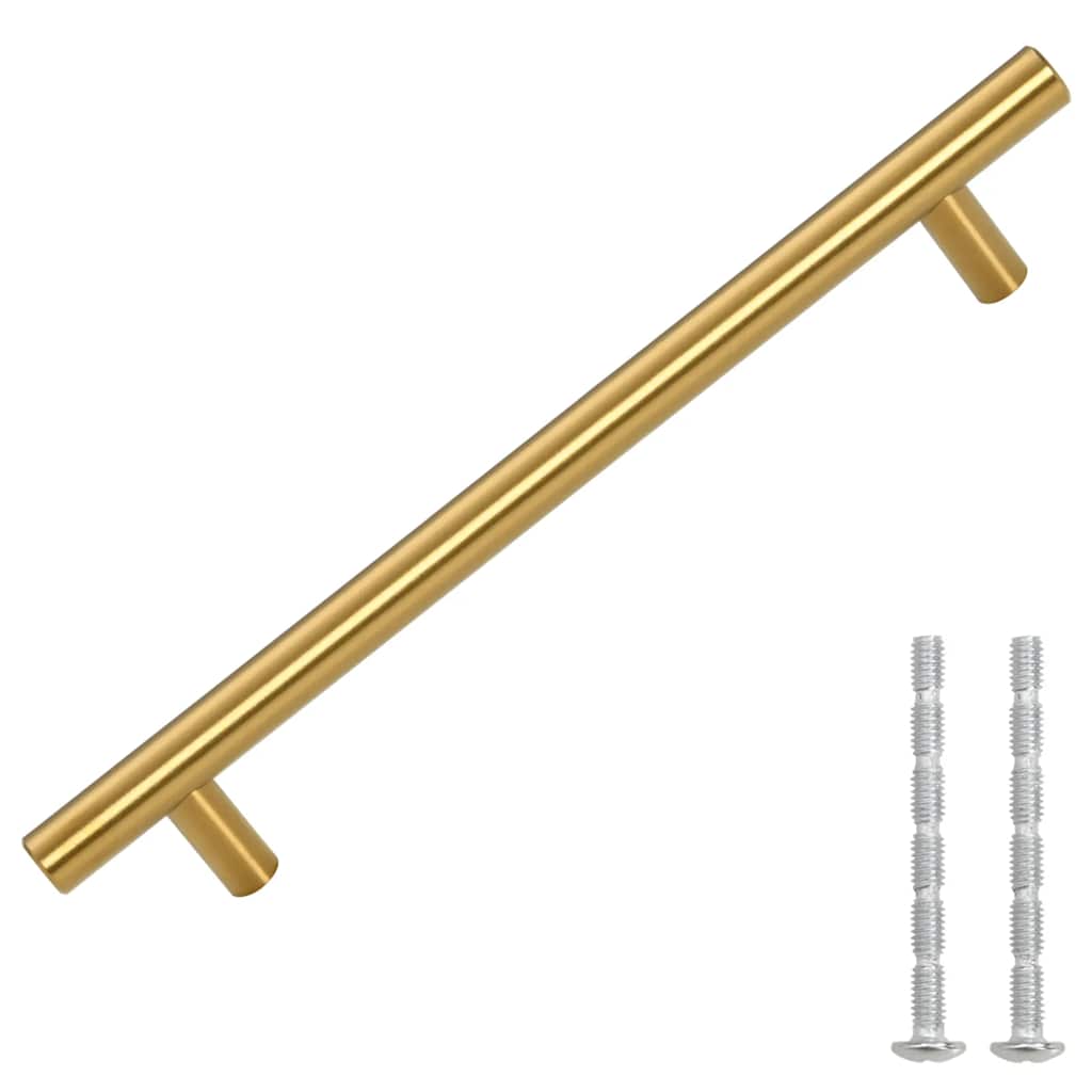 Vidaxx Griffe 10 Stück 160 mm Edelstahl goldfarben