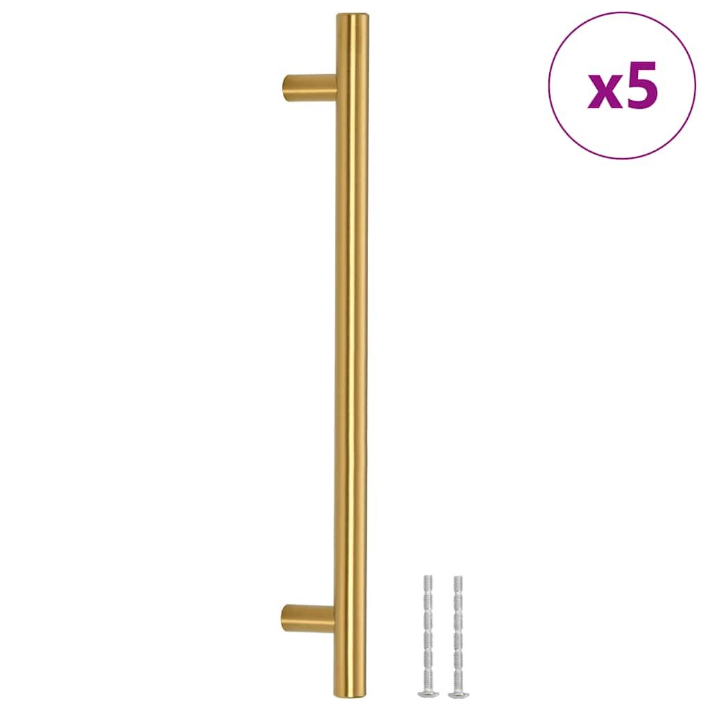 Vidaxl Handles 5 St.2 mm Edeless Stol Gold faarweg