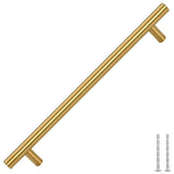 Vidaxl Handles 5 St.2 mm Edeless Stol Gold faarweg