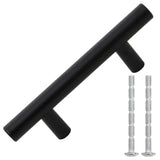 VidaXL Griffe 10 Stück 64 mm Edelstahl schwarz