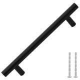VidaXL Griffe 10 Stück 128 mm Edelstahl schwarz