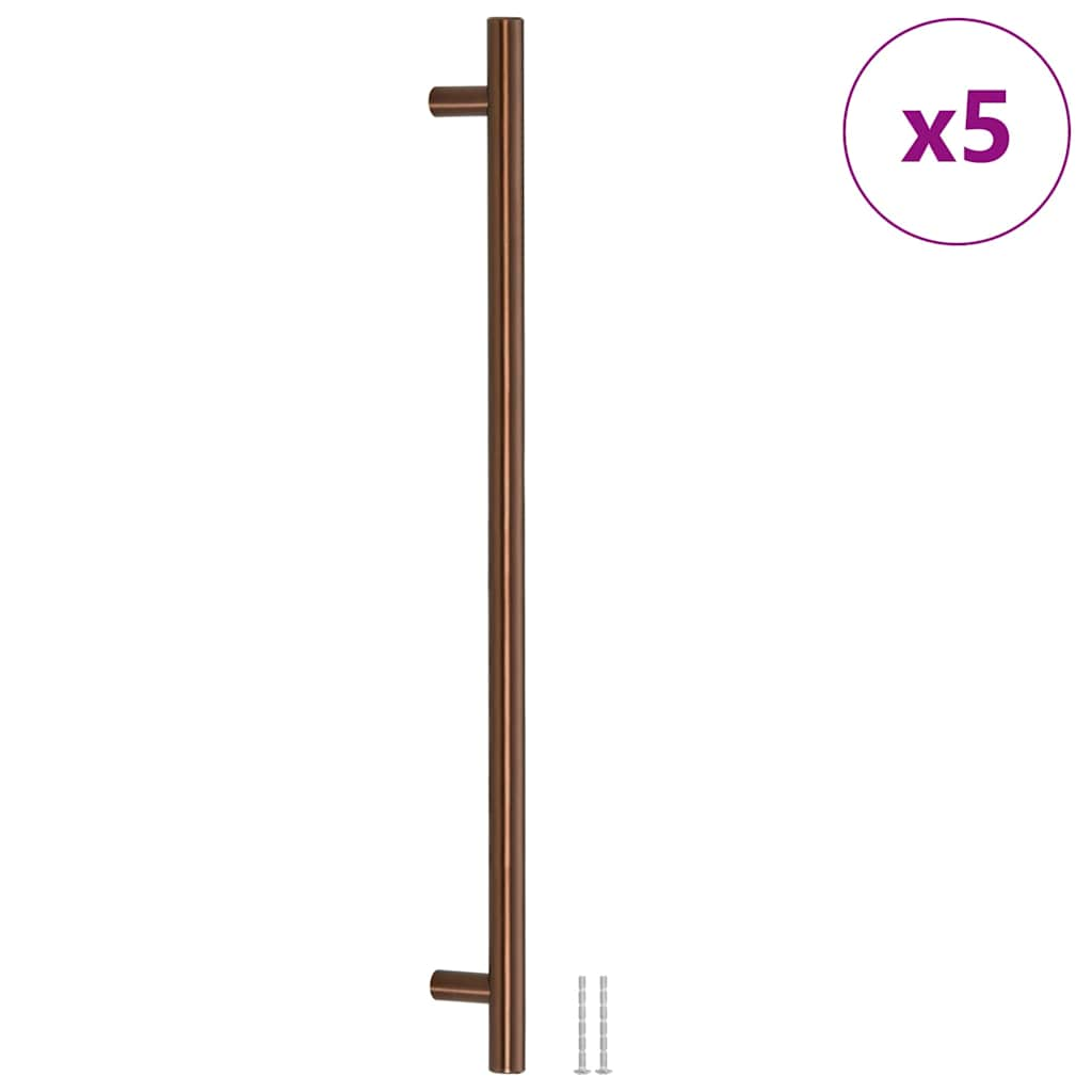 Vidaxl Patriage 5 ST 480 mm en acier inoxydable Bronze coloré