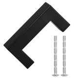VidaXL Griffe 10 Stück 64 mm Edelstahl schwarz