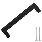 VidaXL Griffe 10 Stück 128 mm Edelstahl schwarz